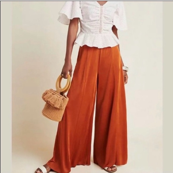 Maeve Pants - Anthropologie Maeve Shiloh Knit Wide Leg Pants
